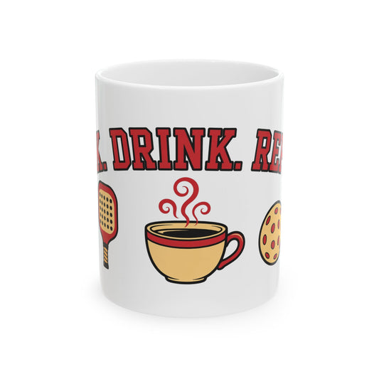 Dink. Drink. Repeat. — Mug