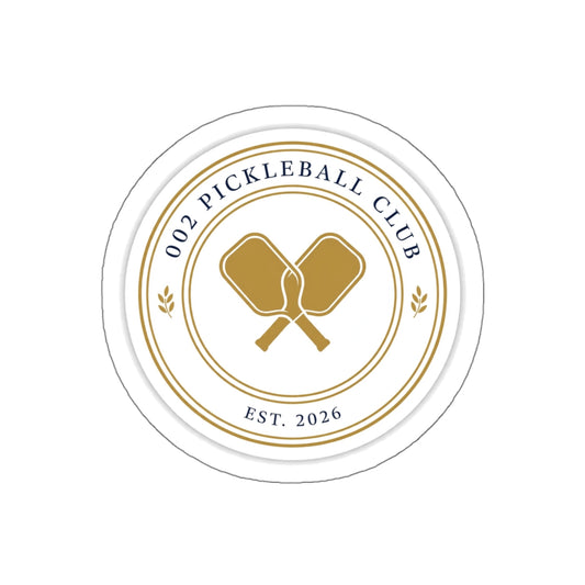 002 Pickleball Club — Sticker